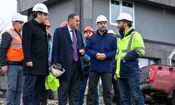 Vali Usta’dan Yapımı Süren Valilik Binasına Ziyaret