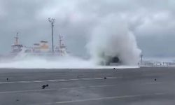 Yalova’daki Fırtınadan Çarpıcı Görüntüler