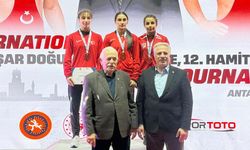 Termal’in Kadın Güreşçileri turnuvaya damga vurdu