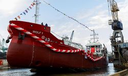 Sıfır Emisyonlu Akaryakıt Tankeri WOLF 1 Denize İndirildi