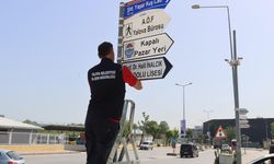 Yalova’da Trafik Levhaları Yenilendi