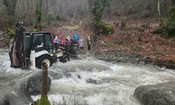 Teşvikiye’de Trekking Grubu Dere Taşkını Nedeniyle Mahsur Kaldı