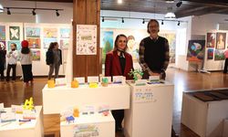 Atatürk BİLSEM Karma Resim Sergisi Açıldı