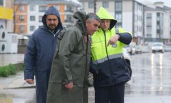 Çiftlikköy’de Yoğun Yağış Mesaisi