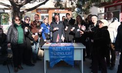 Başkan Yele'den Çiftlikköylülere Marteniçka Hediyesi