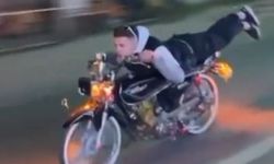 200 Bin TL Ceza Yedi, Motosikleti Bağlandı