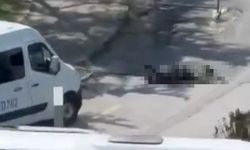 İsrail Konsolosluğu önündeki çatışma ve saldırganın etkisiz hale getirildiği anlar kamerada