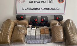 Yalova’da Kaçakçılığa Darbe: Tütün ve Etil Alkol Ele Geçirildi