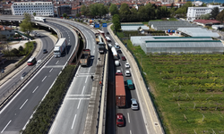 Yalova Tonami Köprülü Kavşağı'nda Trafik Kaosu