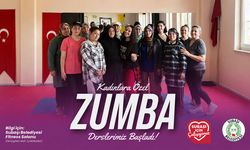 Subaşı’nda Kadınlar Zumba İle Form Tutuyor