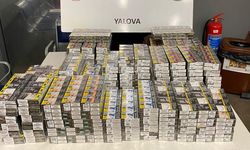 Yalova Ro-Ro Limanı’nda Kaçak Sigara Operasyonu