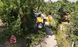 İl Özel İdaresi Köy Yollarında Hummalı Çalışma Yürütüyor