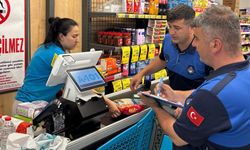 Termal Zabıtası Marketleri Denetledi