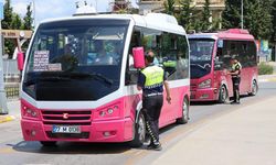 Minibüsler Sıkı Denetimden Geçiyor