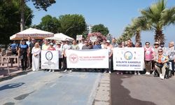 Çiftlikköy’de ‘Hareket Yaşını Öğren, Sağlıklı Yaşa Yürüyüşü’ Yapıldı