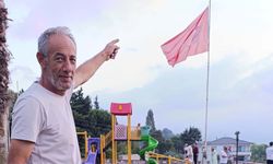 Kirazlı Köyü’nde Yıpranan Bayrak Yenilendi