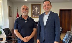 Zeki Gürsu’dan Kaymakam Bayram’a Ziyaret