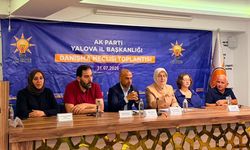 AK Parti Yalova Teşkilatı İl Danışma Meclisi'nde Buluştu