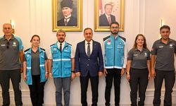 Yalova UMKE Ekibi Vali Usta'yı Ziyaret Etti