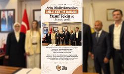 Bakan Tekin, Ardıç Okulları'nı Kabul Etti