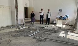 TOBB Mesleki ve Teknik Anadolu Lisesi’nde Eğitime Günler Kala Tadilat Çalışmaları Sürüyor
