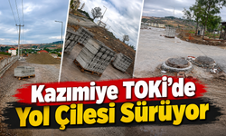 Kazımiye TOKİ’de Yol Çilesi Sürüyor