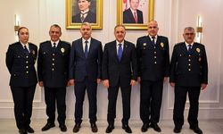 Vali Usta Emniyet Müdürlerini Ağırladı