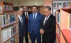 Vali Usta’dan İl Halk Kütüphanesi’ne Ziyaret