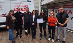 Yalova’da Başarılı Ambulans Ekipleri Ödüllendirildi