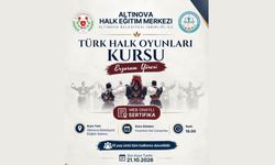 Altınova’da Erzurum Yöresi Halk Oyunları Kursu Başlıyor