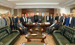 Başkan Gürel, Ziyaretçilerini Kabul Etti