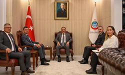 Bulgaristan Bursa Konsolosu Rusinov’dan Vali Usta’ya Ziyaret