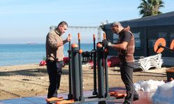 Çiftlikköy’de Spor Parkları Yenileniyor
