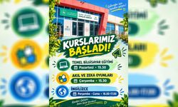 Çiftlikköy Gençlik Merkezinde Kurslar Başladı