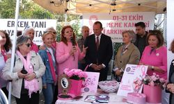 Çiftlikköy’de Meme Kanseri Farkındalığına Destek