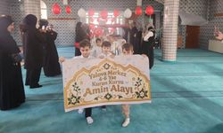Minik Öğrenciler Kuran-ı Kerim Öğrenmeye İlk Adımlarını Attı