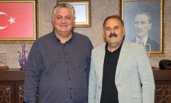 UEDAŞ Bölge Müdürü Akkaya ve Muhtar Çetin’den Mehmet Gürel’e Ziyaret