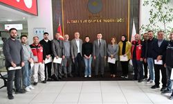 Yalova İl Tarım ve Orman Müdürlüğü Personeline Başarı Belgesi