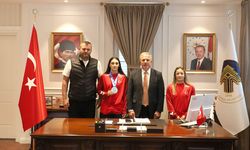 Dünya İkincisi Şevval Termal'de Gururla Karşılandı