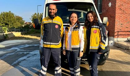 Sancılar Yolda Başladı, Sağlık Ekibi Anında Müdahale Etti