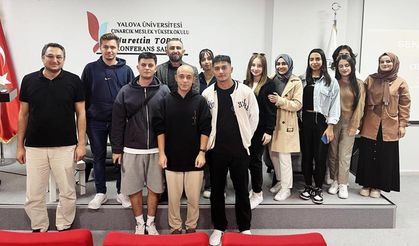 Çınarcık MYO’da “Değerlerimizi Konuşalım, Sen Değerlisin” Söyleşisi