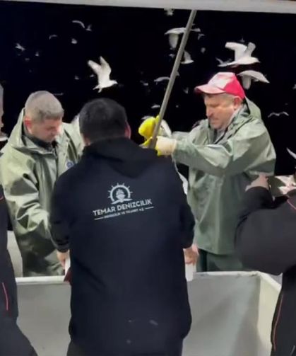 Marmara Denizi’nde 7/24 Hamsi Denetimi