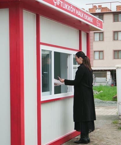 Çiftlikköy’de Üçüncü Halk Ekmek Büfesi Hizmete Girdi
