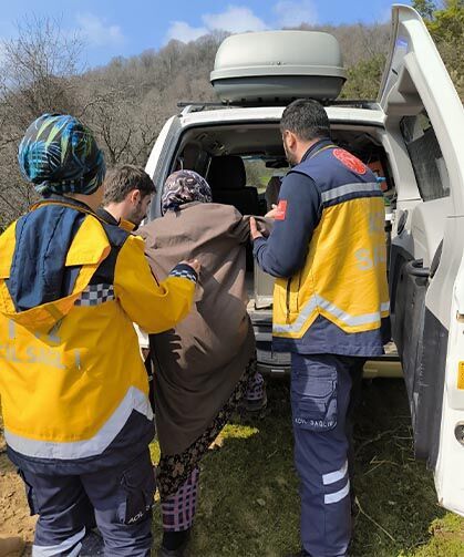 70 Yaşındaki Vatandaşa 'Mucize' Kurtarış