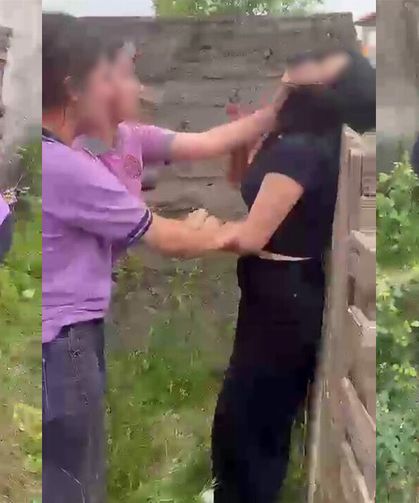 Üst Sınıftaki Kızlar Bir Olup, Alt Sınıftaki Bir Kıza Evire Çevire Dövdü