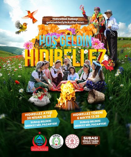 Subaşı’nda Baharın Coşkusu: Hıdırellez Ateşi Yeniden Yanıyor