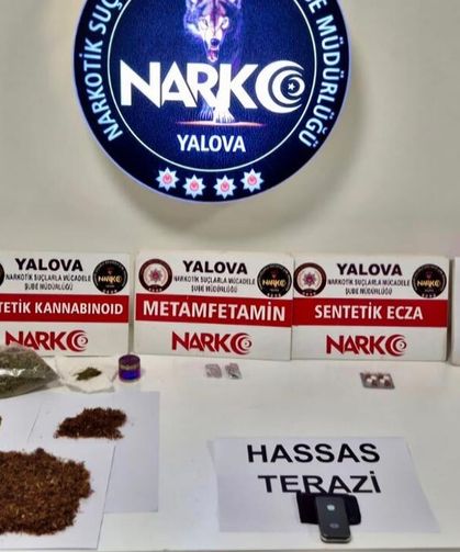 Yalova’da Narkotik Operasyonu: 2 Tutuklama, 4 Gözaltı