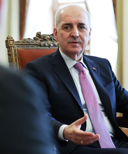 TBMM Başkanı Kurtulmuş, TBB Heyetini Kabul Etti