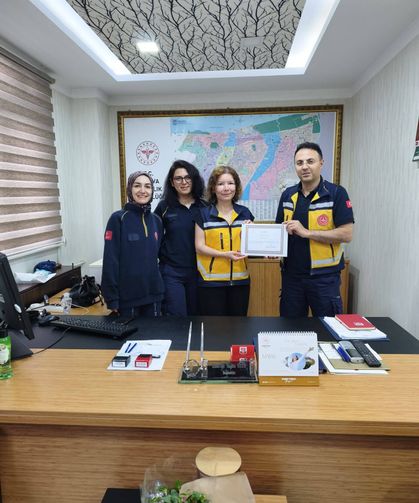 “Yılın Ambulans Sürücüsü” Ercan Aktaş Seçildi