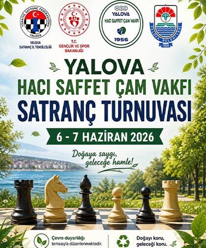 Hacı Saffet Çam Vakfı Satranç Turnuvası İçin Geri Sayım Başladı